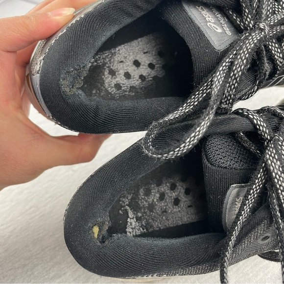 Asics Gel Kayano 28 Running Shoes Sneakers Womens Size 7.5 Black Lace Up - Picture 8 of 12